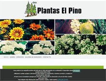 Tablet Screenshot of plantaselpino.com